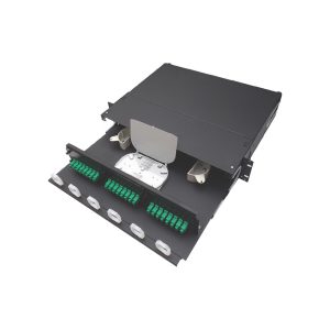 Distribuidor óptico de  2U de Rack 19” a 23”