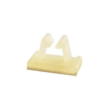 Clip sujeta cables c/adhesivo