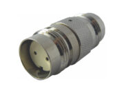 Adaptador Twinaxial recto
