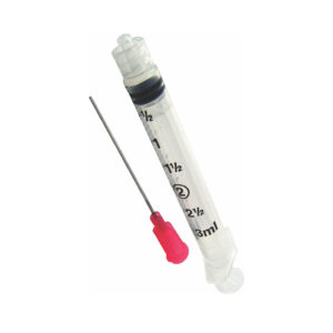 Jeringa de 3mm p/ aplicación de epóxico