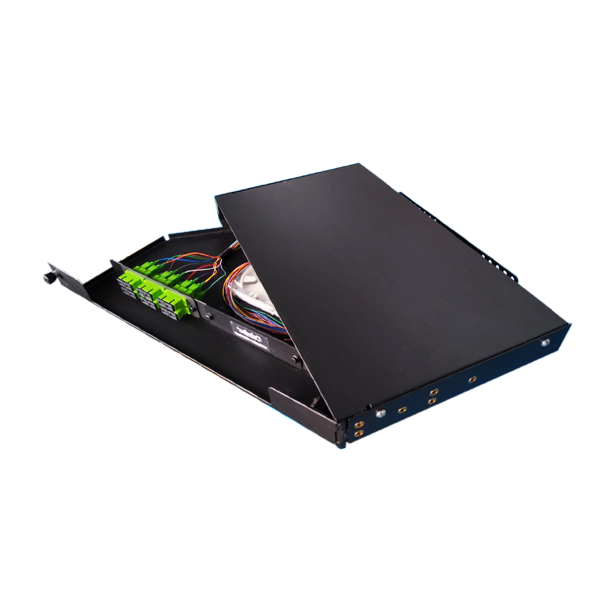 Distribuidor óptico de 1U de Rack 19” a 23”