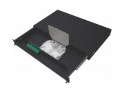 Distribuidor óptico de 1U de Rack 19” a 23”