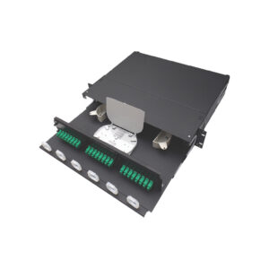 Distribuidor óptico de 2U de Rack 19” a 23”