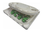 Caja terminal FTTH interior