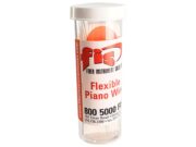 Cuerda de piano ﬂexible